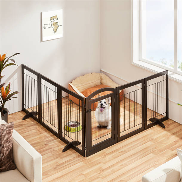 Tucker Murphy Pet™ 3 Panel Free Standing Pet Gate Wayfair